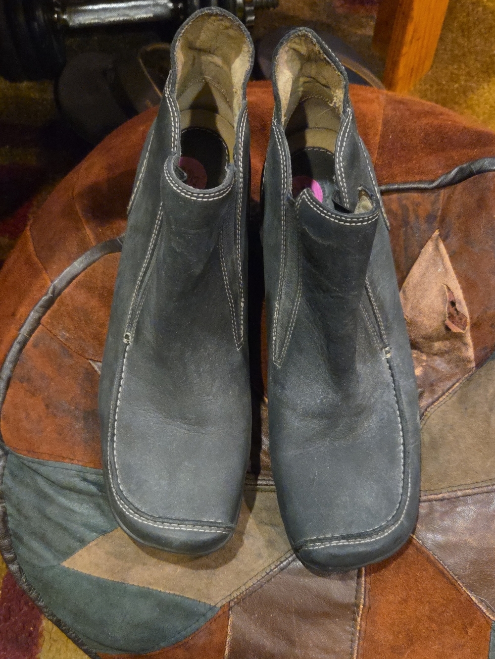 Timberland Women's Black Chukka Slip-On Boots